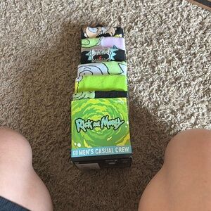 Rick and Morty socks